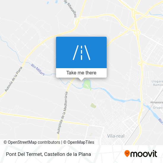 Pont Del Termet map