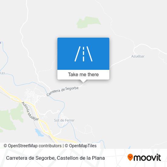 Carretera de Segorbe map