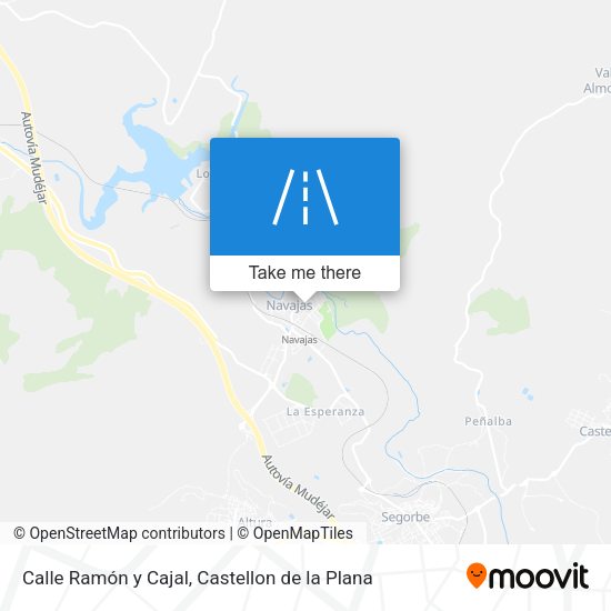 Calle Ramón y Cajal map
