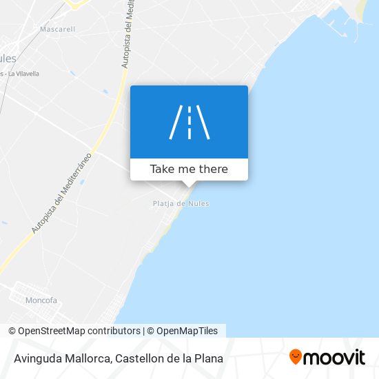 Avinguda Mallorca map