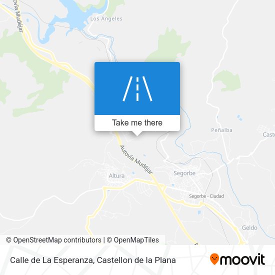 Calle de La Esperanza map