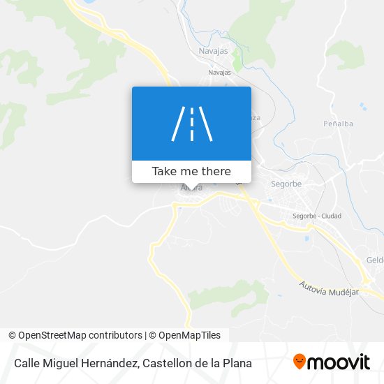 Calle Miguel Hernández map