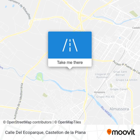 Calle Del Ecoparque map