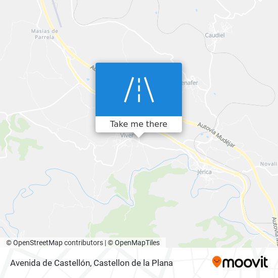 mapa Avenida de Castellón