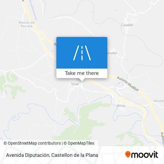Avenida Diputación map