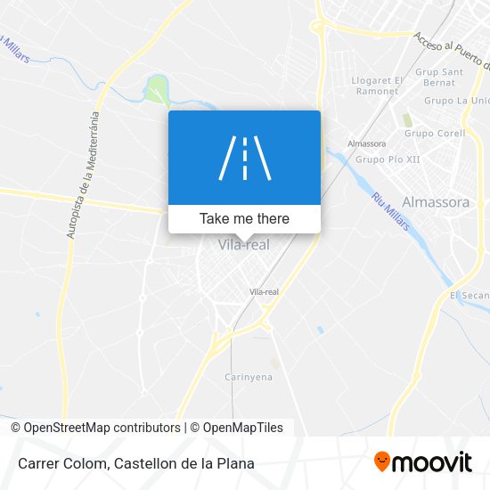 Carrer Colom map