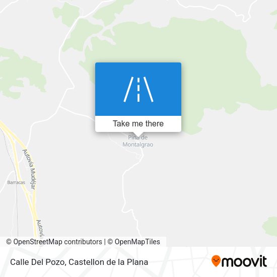 Calle Del Pozo map