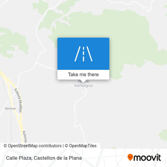 Calle Plaza map