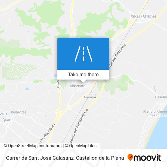Carrer de Sant José Calasanz map