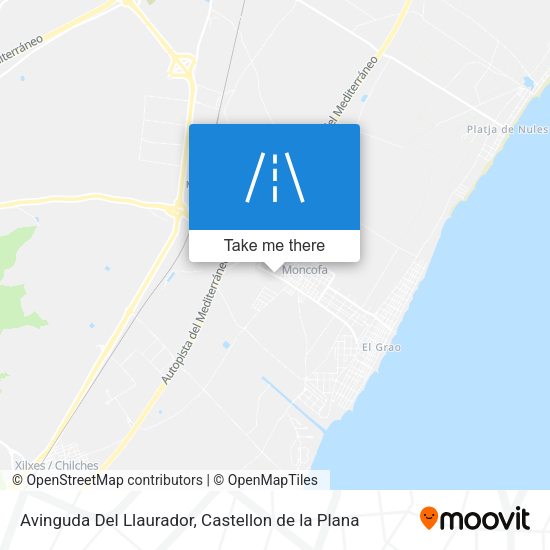 Avinguda Del Llaurador map