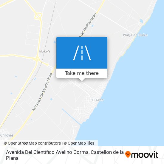 mapa Avenida Del Científico Avelino Corma