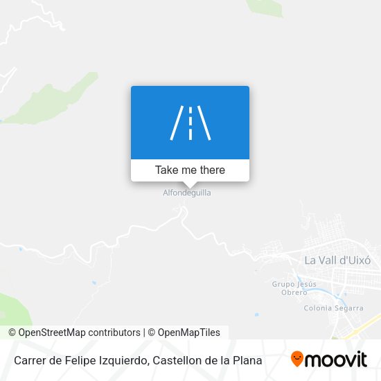 Carrer de Felipe Izquierdo map