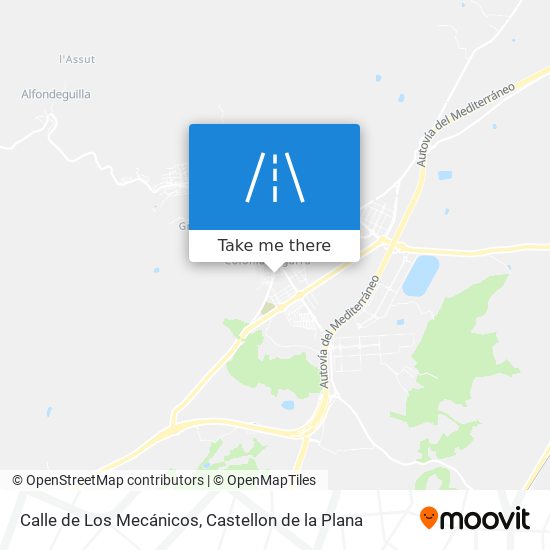 Calle de Los Mecánicos map