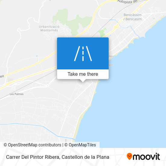 Carrer Del Pintor Ribera map