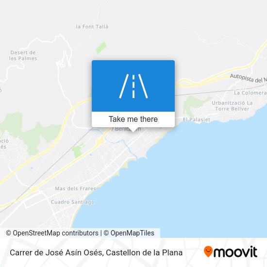 Carrer de José Asín Osés map