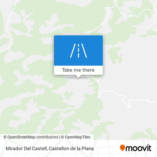 Mirador Del Castell map