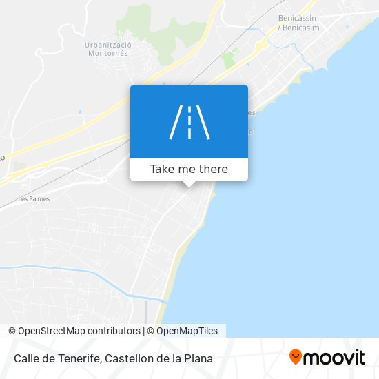 Calle de Tenerife map