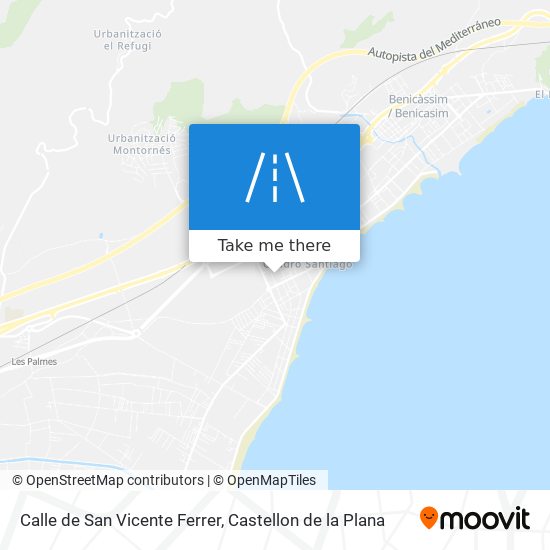 Calle de San Vicente Ferrer map