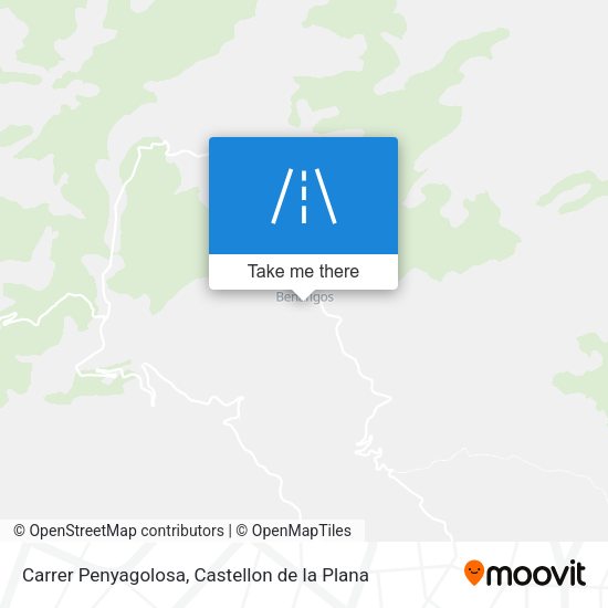 Carrer Penyagolosa map