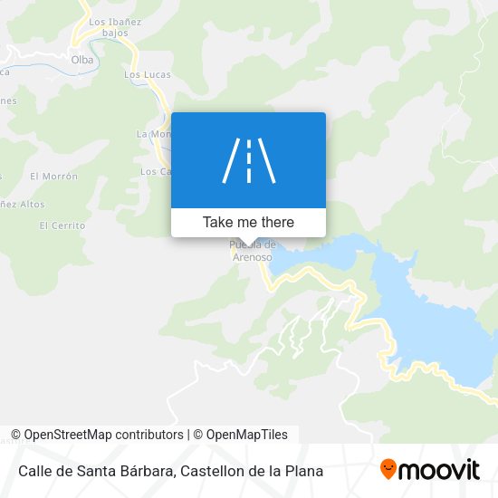 Calle de Santa Bárbara map