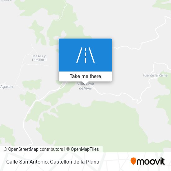 Calle San Antonio map