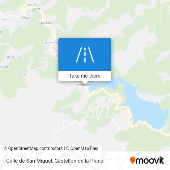 Calle de San Miguel map