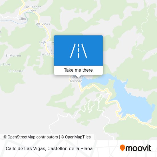 Calle de Las Vigas map