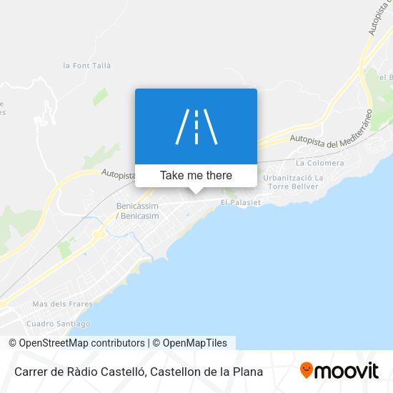 Carrer de Ràdio Castelló map