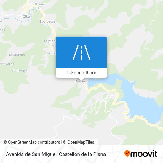 Avenida de San Miguel map