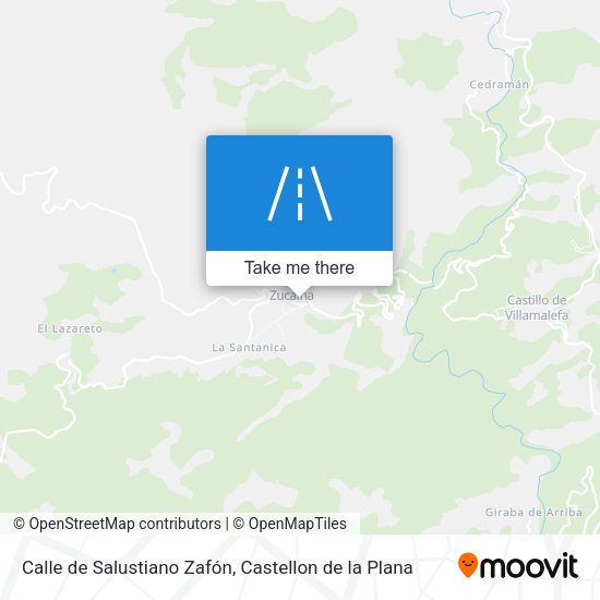 Calle de Salustiano Zafón map
