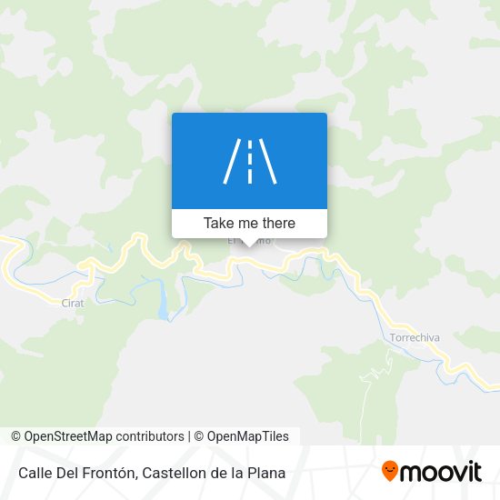 Calle Del Frontón map
