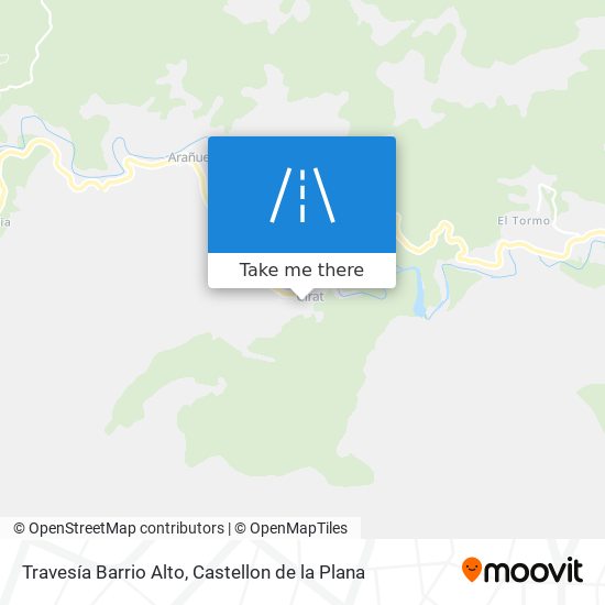 Travesía Barrio Alto map