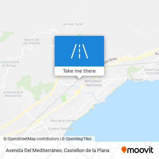 Avenida Del Mediterráneo map