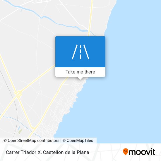 Carrer Triador X map