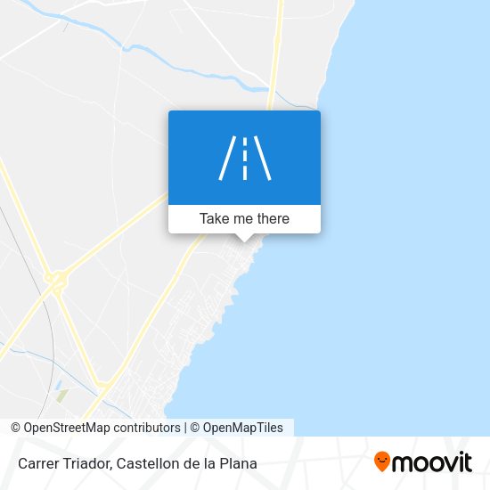 Carrer Triador map