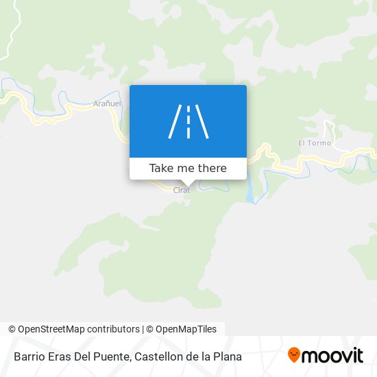 mapa Barrio Eras Del Puente