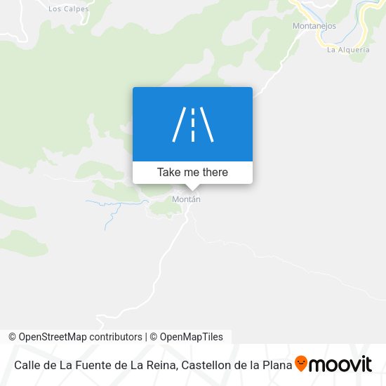 Calle de La Fuente de La Reina map