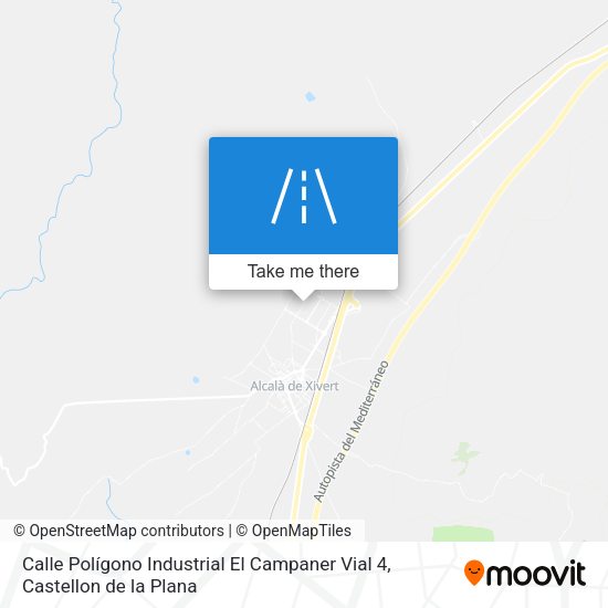 Calle Polígono Industrial El Campaner Vial 4 map