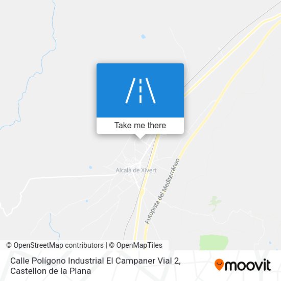 Calle Polígono Industrial El Campaner Vial 2 map