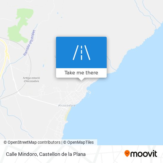 mapa Calle Mindoro