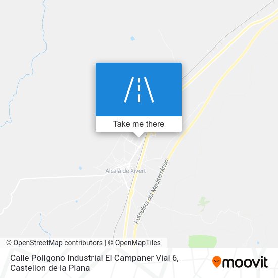 Calle Polígono Industrial El Campaner Vial 6 map