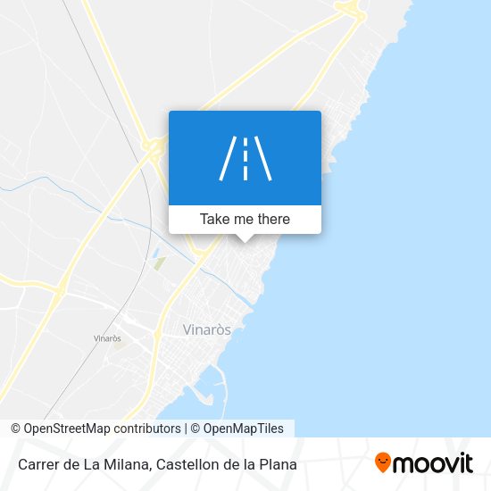 Carrer de La Milana map