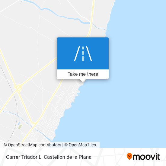 Carrer Triador L map
