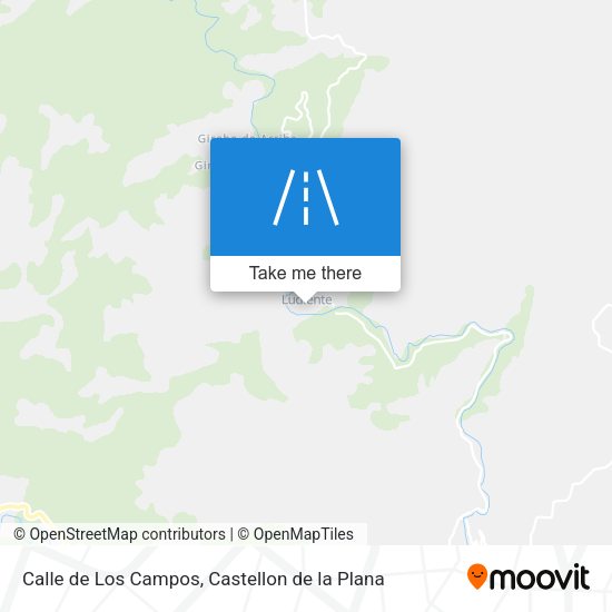 Calle de Los Campos map