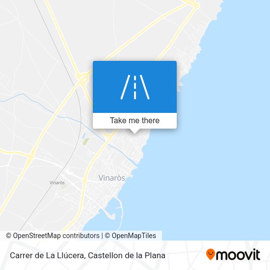 Carrer de La Llúcera map