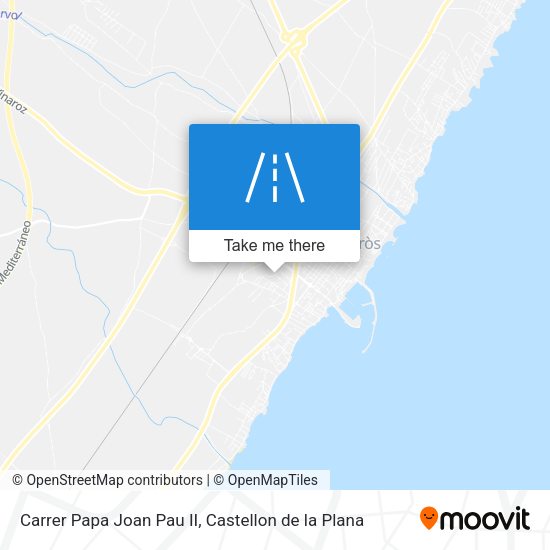 Carrer Papa Joan Pau II map