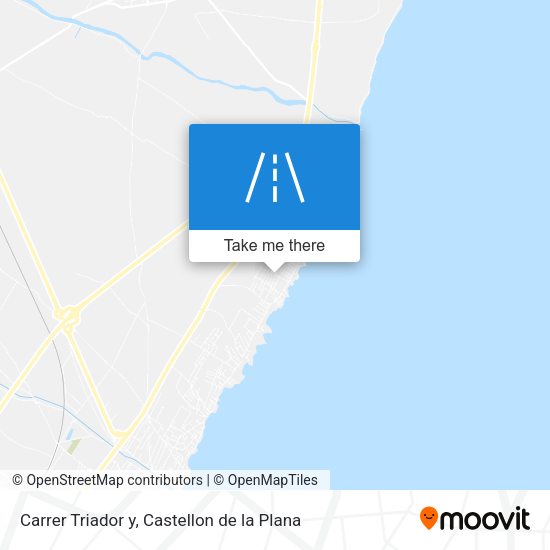 Carrer Triador y map