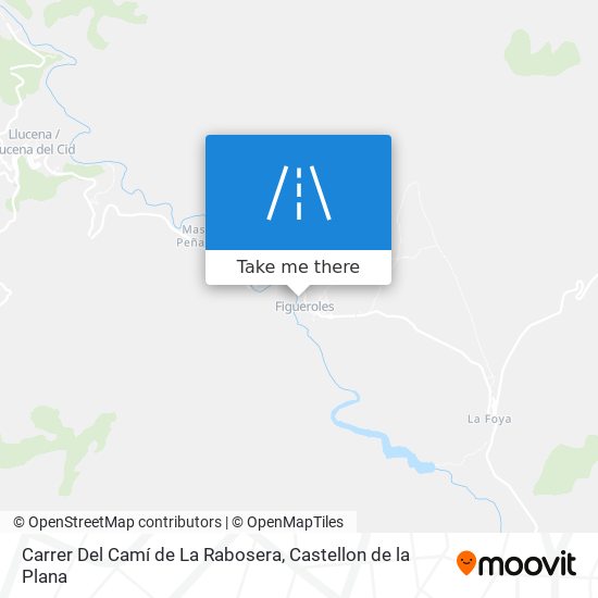 Carrer Del Camí de La Rabosera map
