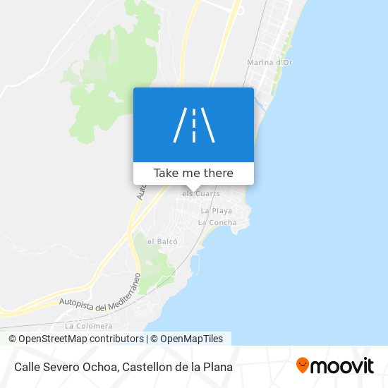 Calle Severo Ochoa map