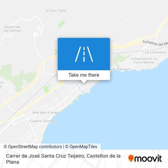 Carrer de José Santa Cruz Teijeiro map